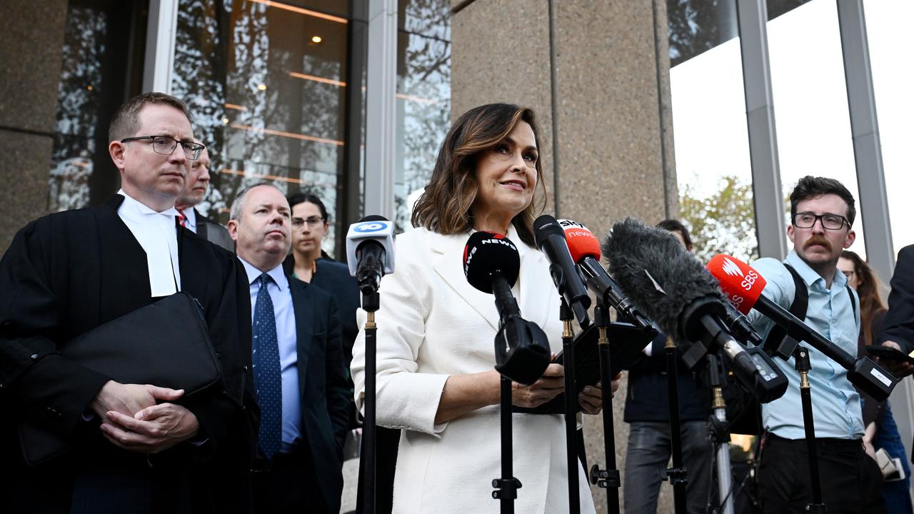 Lisa Wilkinson (centre, file image)