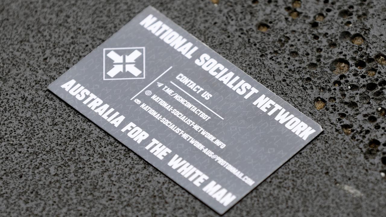 National Socialists Network business card