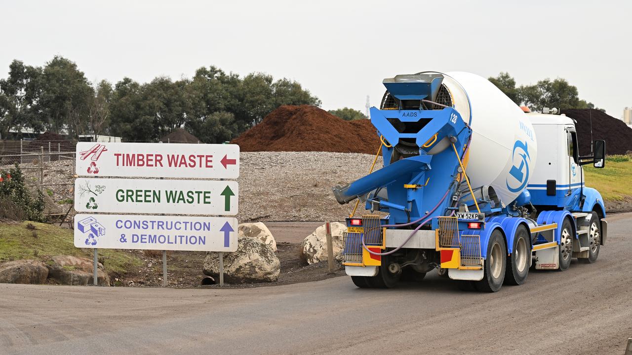 A sign at the Cooper Street Recycling Precinct