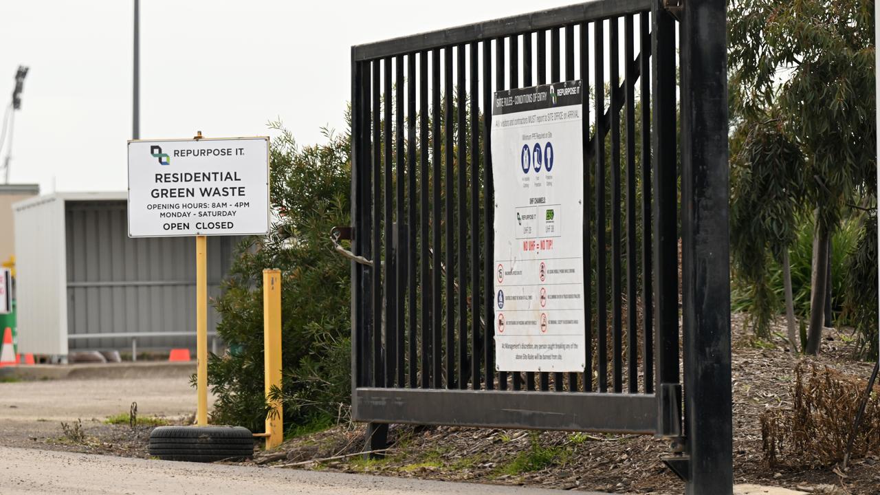 A residential green waste facility Cooper Street Recycling Precinct
