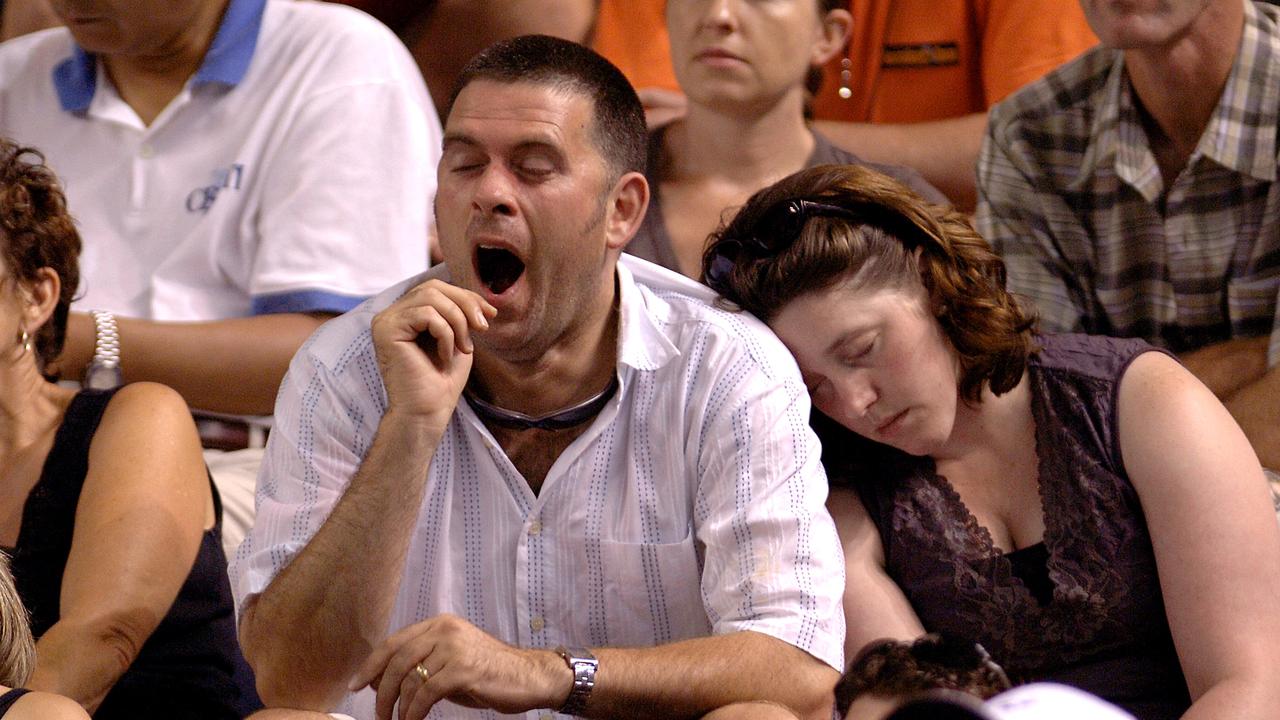 Sleepy people (file image)