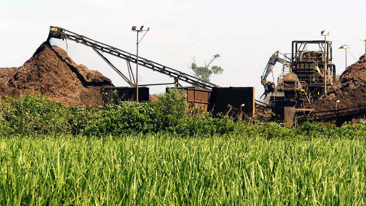 Sugarcane mulching