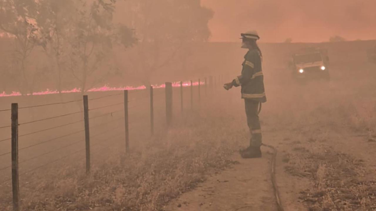 Bushfire in the Grampians National park