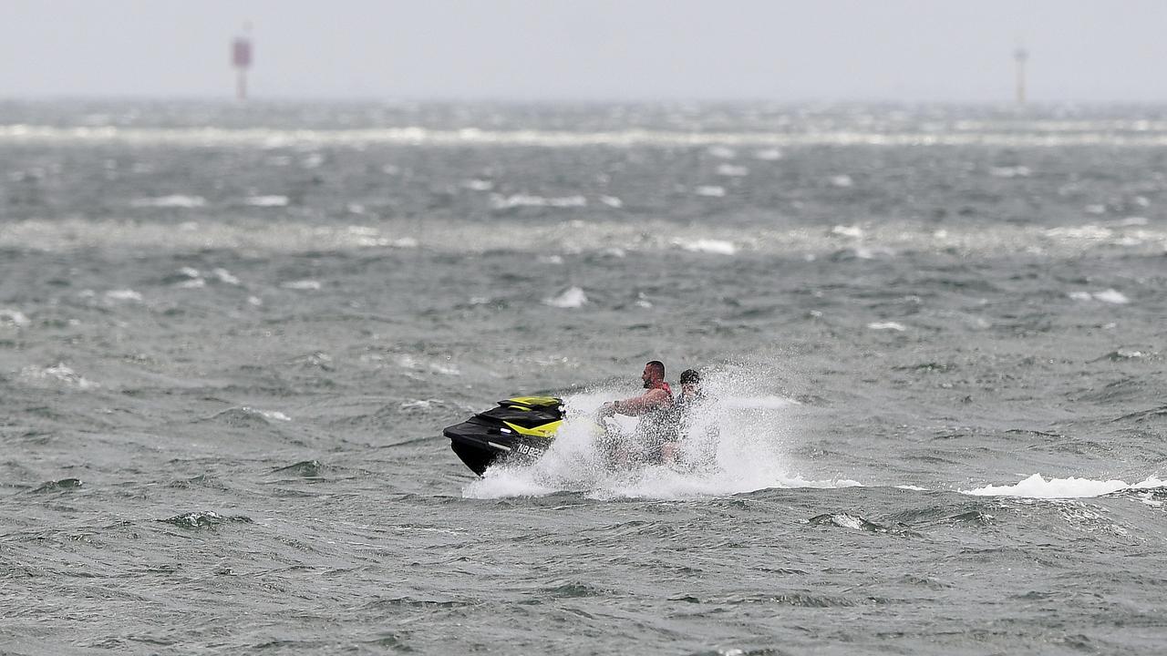 A file photo of jetskiers