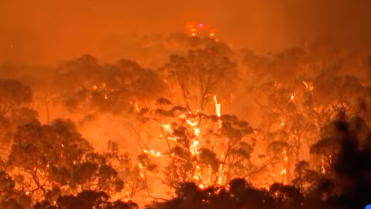 Bushfire near Melbourne