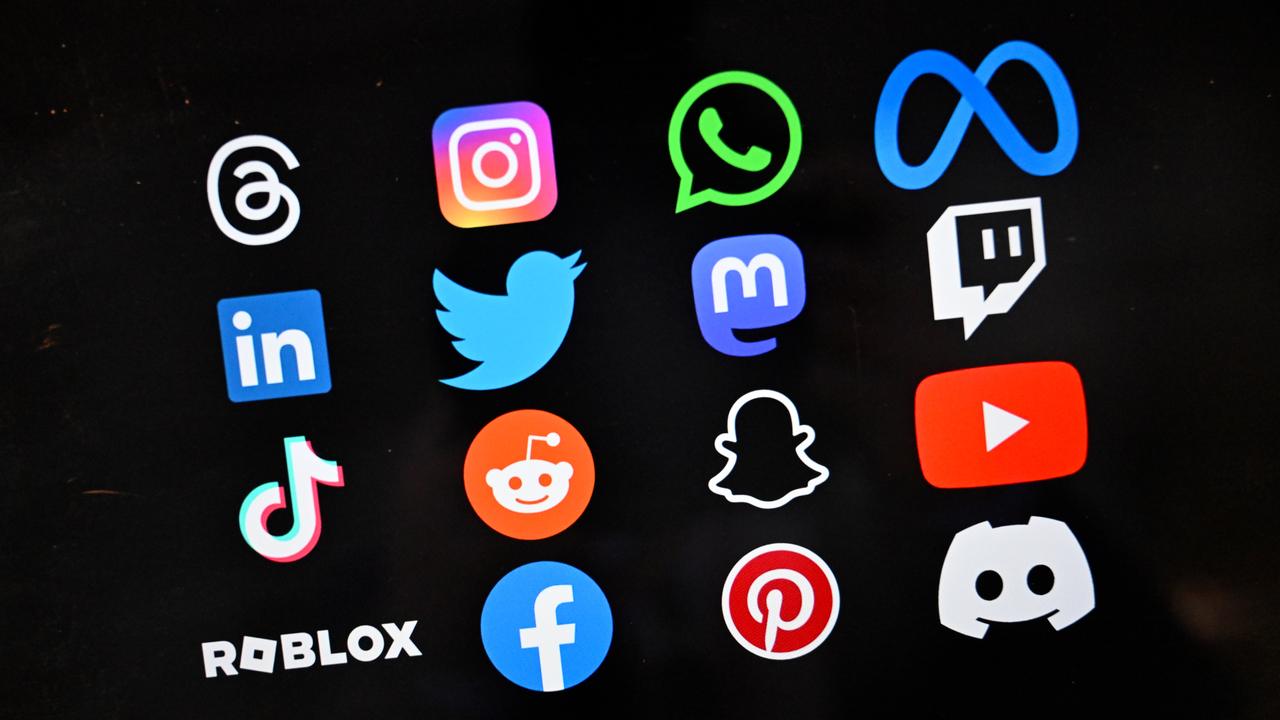 Social media logos (file image)