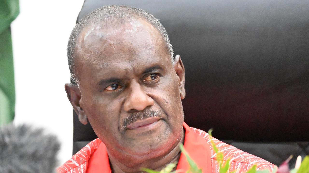 Prime Minister of Solomon Islands Jeremiah Manele