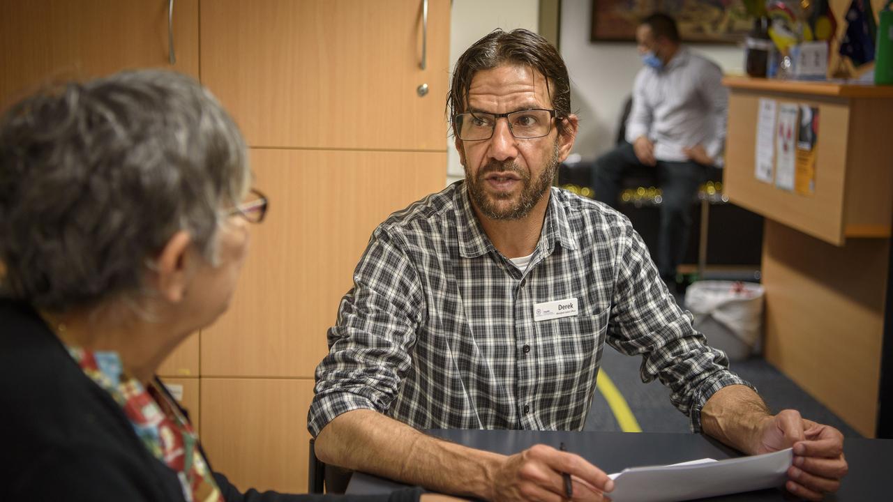 A South Australian Local Health Network practitioner with a patient