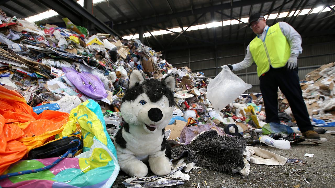 Waste destined for landfill