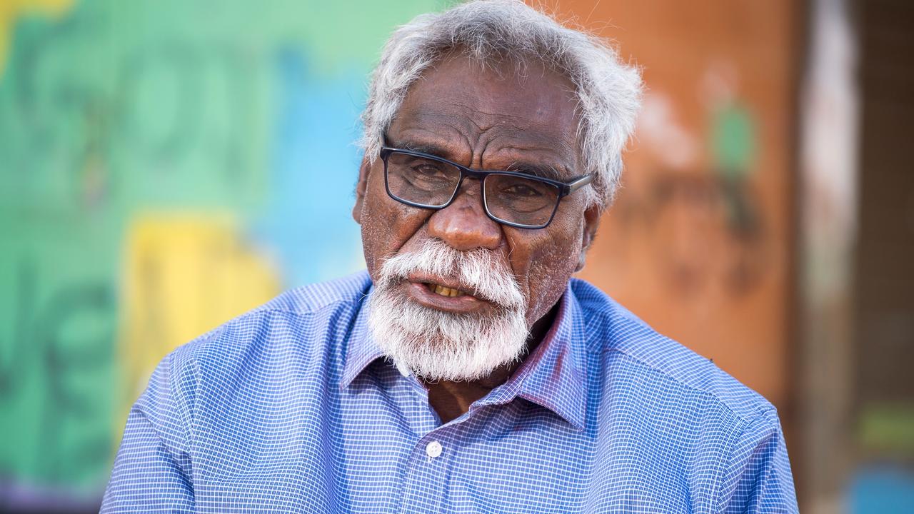 Kumanjayi White's grandfather, Ned Jampijinpa Hargraves
