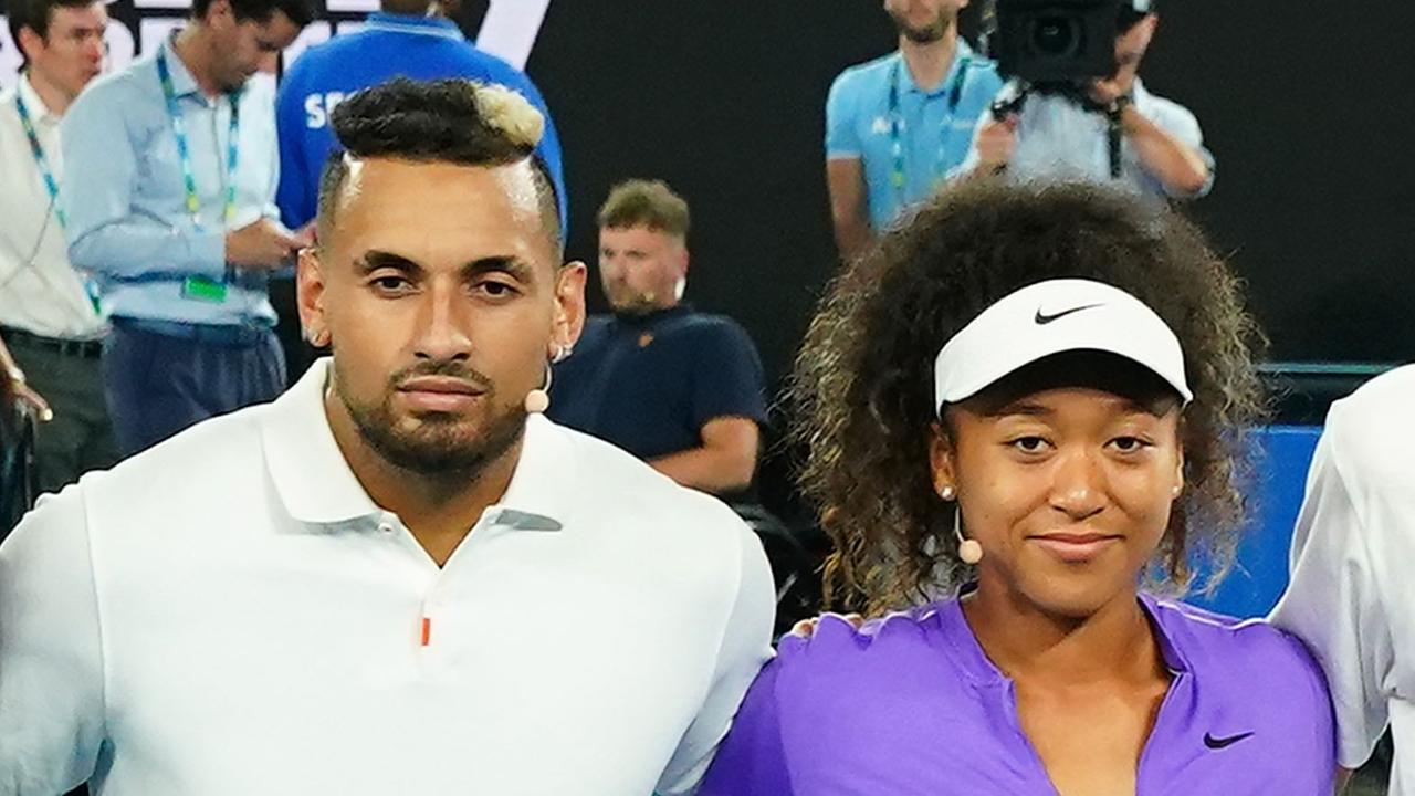Kyrgios and Naomi Osaka