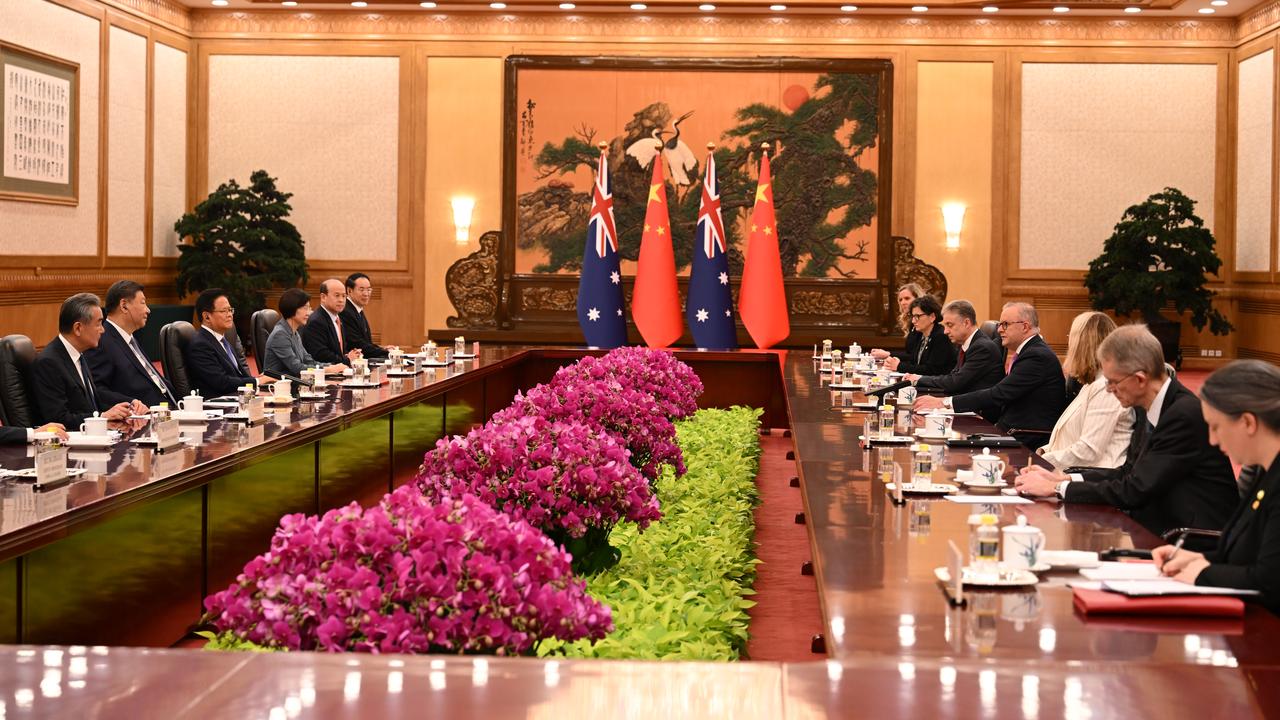 Anthony Albanese meets with China's President Xi Jinping