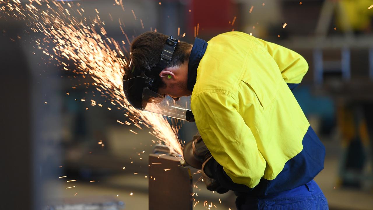 Steel worker