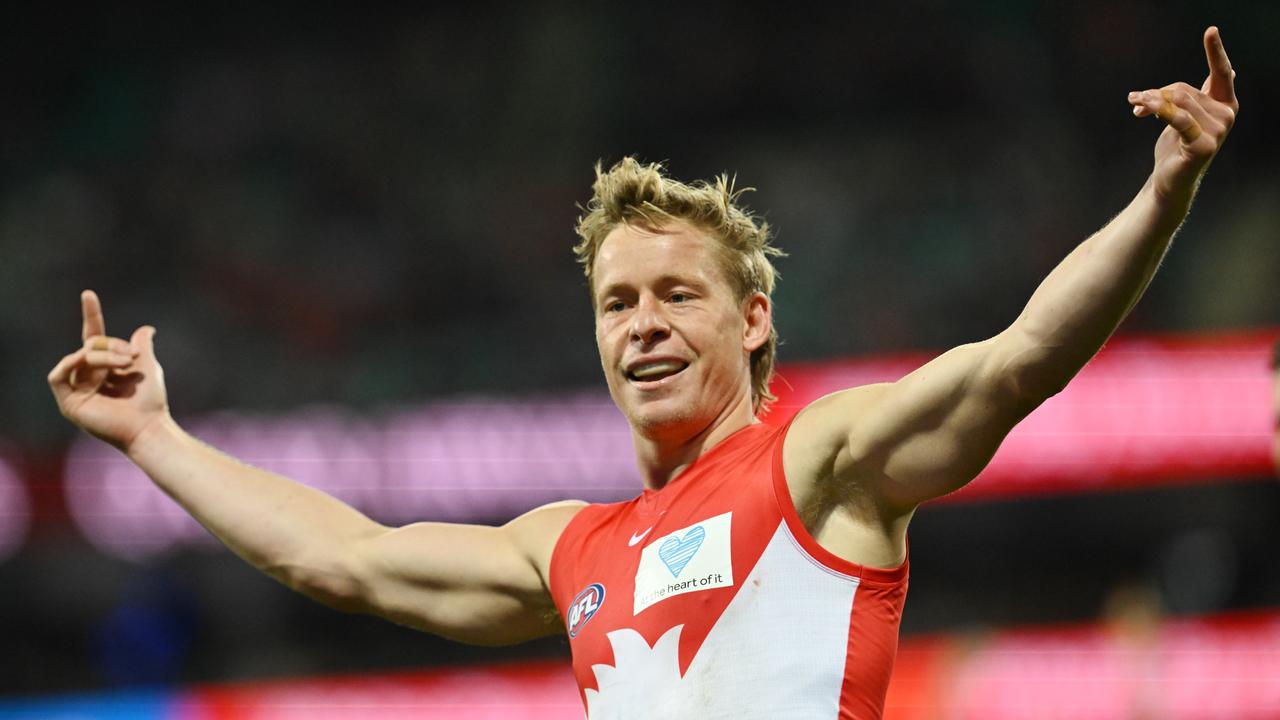 Isaac Heeney of the Swans.