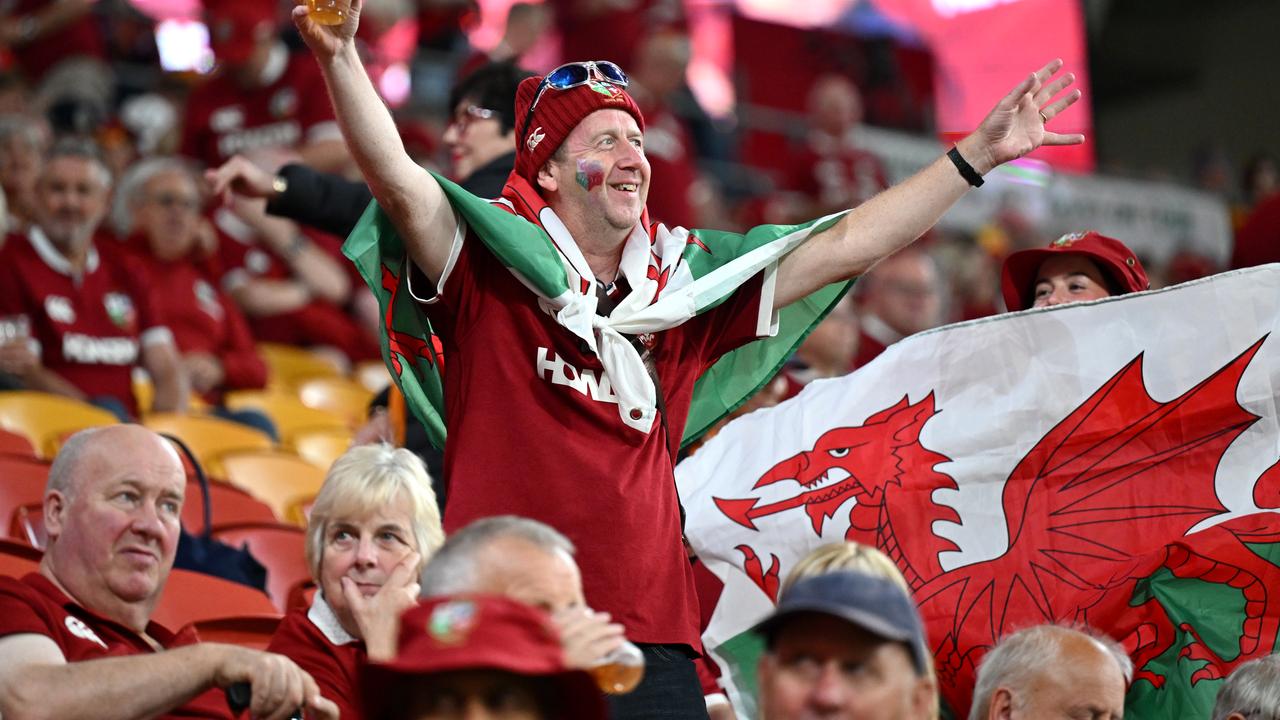 Lions supporters.