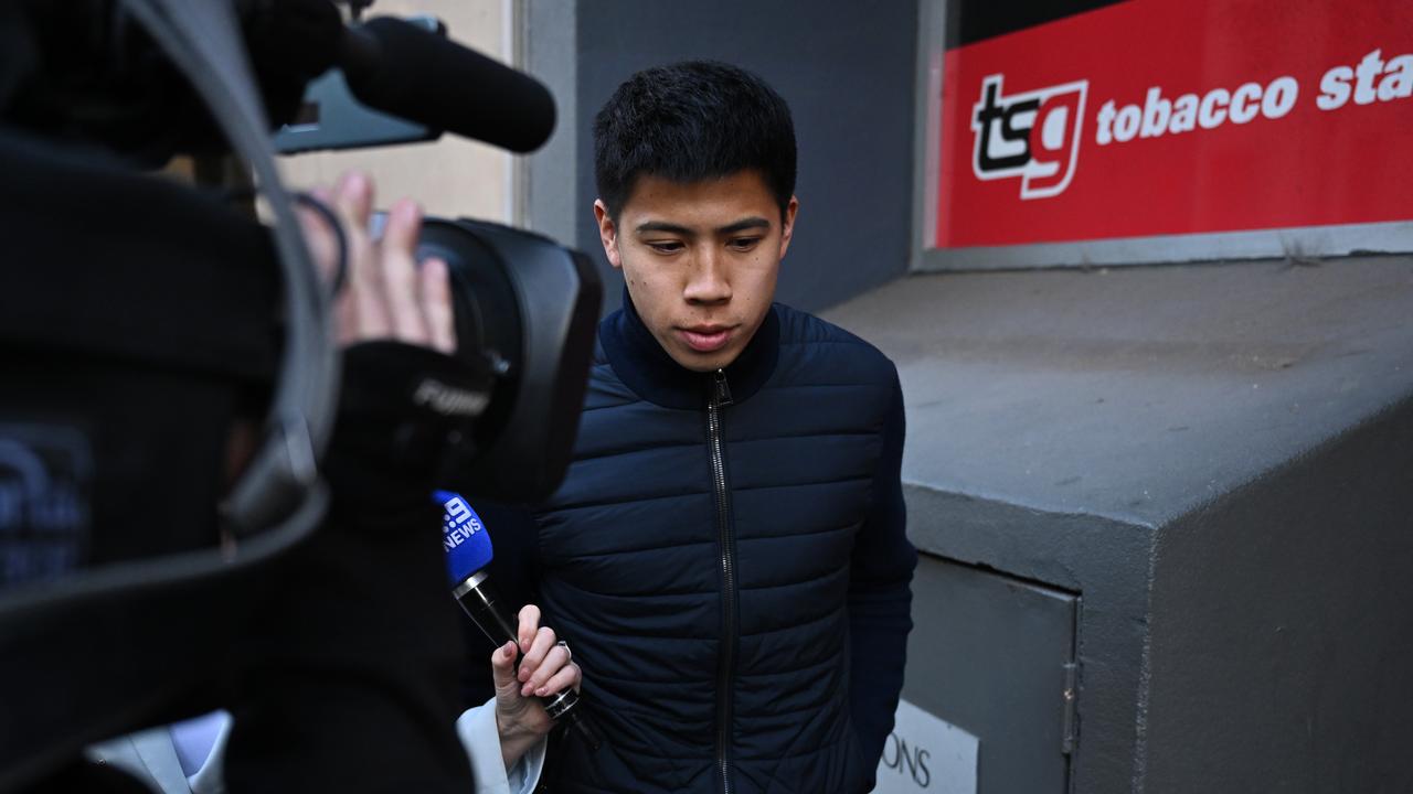 Yuta Hirayama departs from Melbourne Magistrates Court