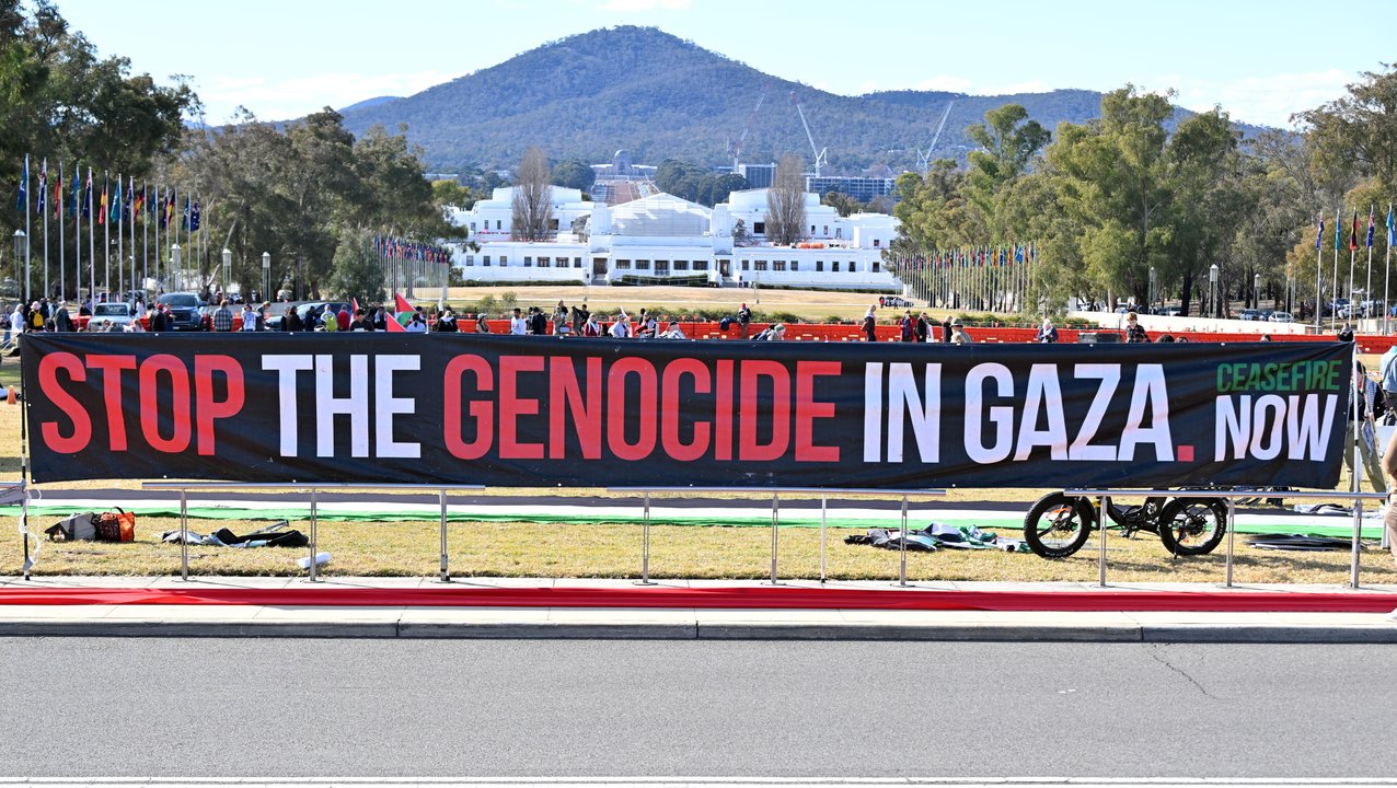 PALESTINE RALLY CANBERRA