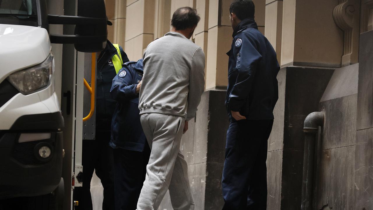 Troy Pannell arrives at the Supreme Court in Melbourne