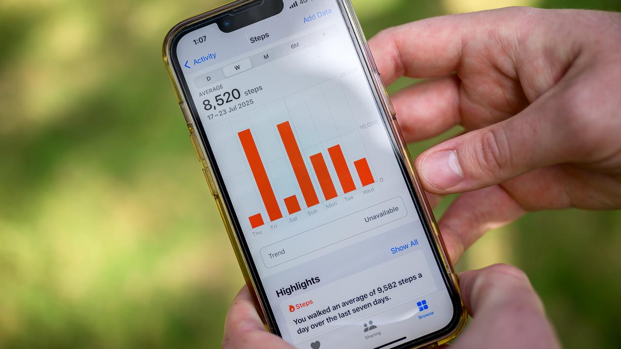 Step count app