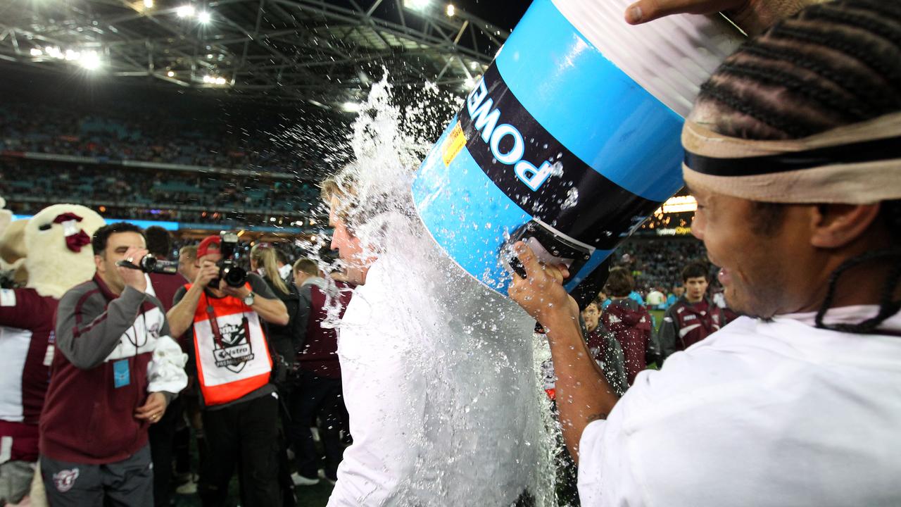 Steve Matai gave Des Hasler a