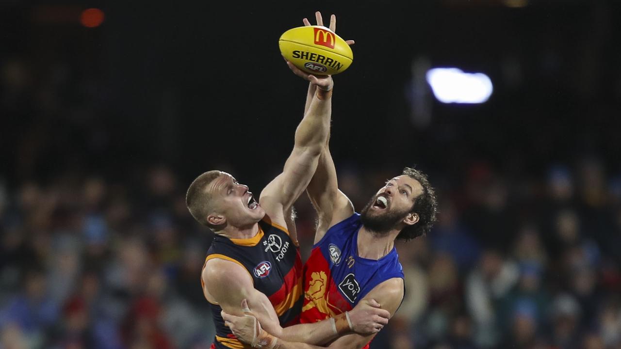 Adelaide ruck star Reilly O'Brien.