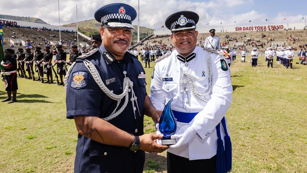 The inaugural Pacific Police Band Tattoo in Port Moresby