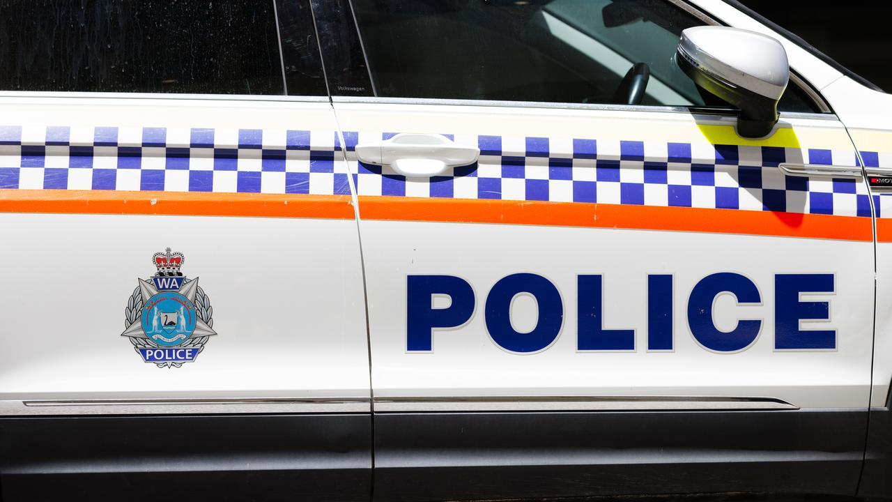 West Australian police vehicle in Perth