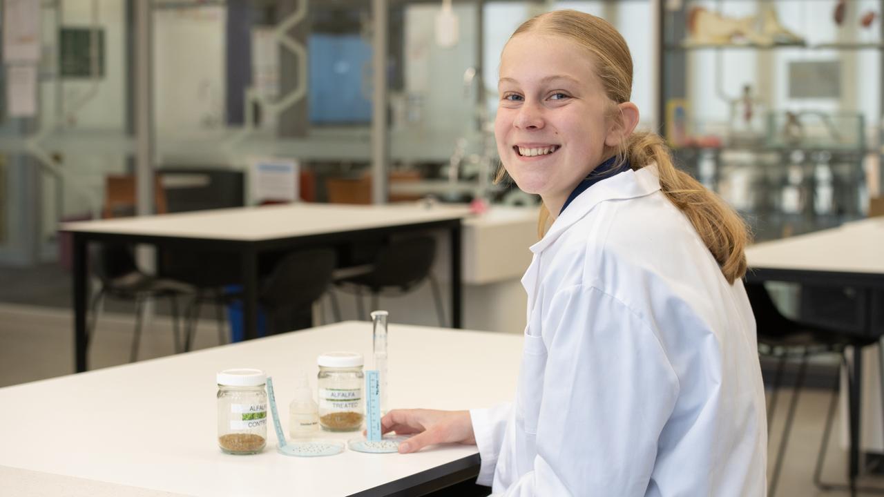 Concordia College school student India Huefner