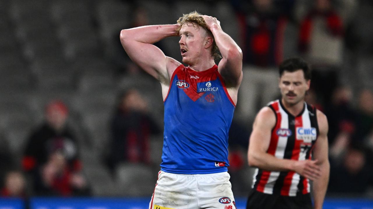 A missed shot on goal from Clayton Oliver proved costly.