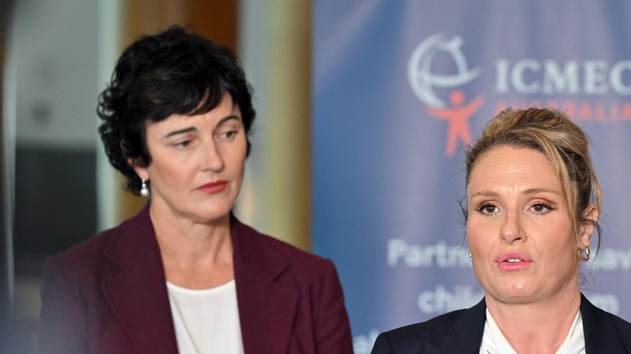 Dannielle Kelly and Independent member for Curtin Kate Chane