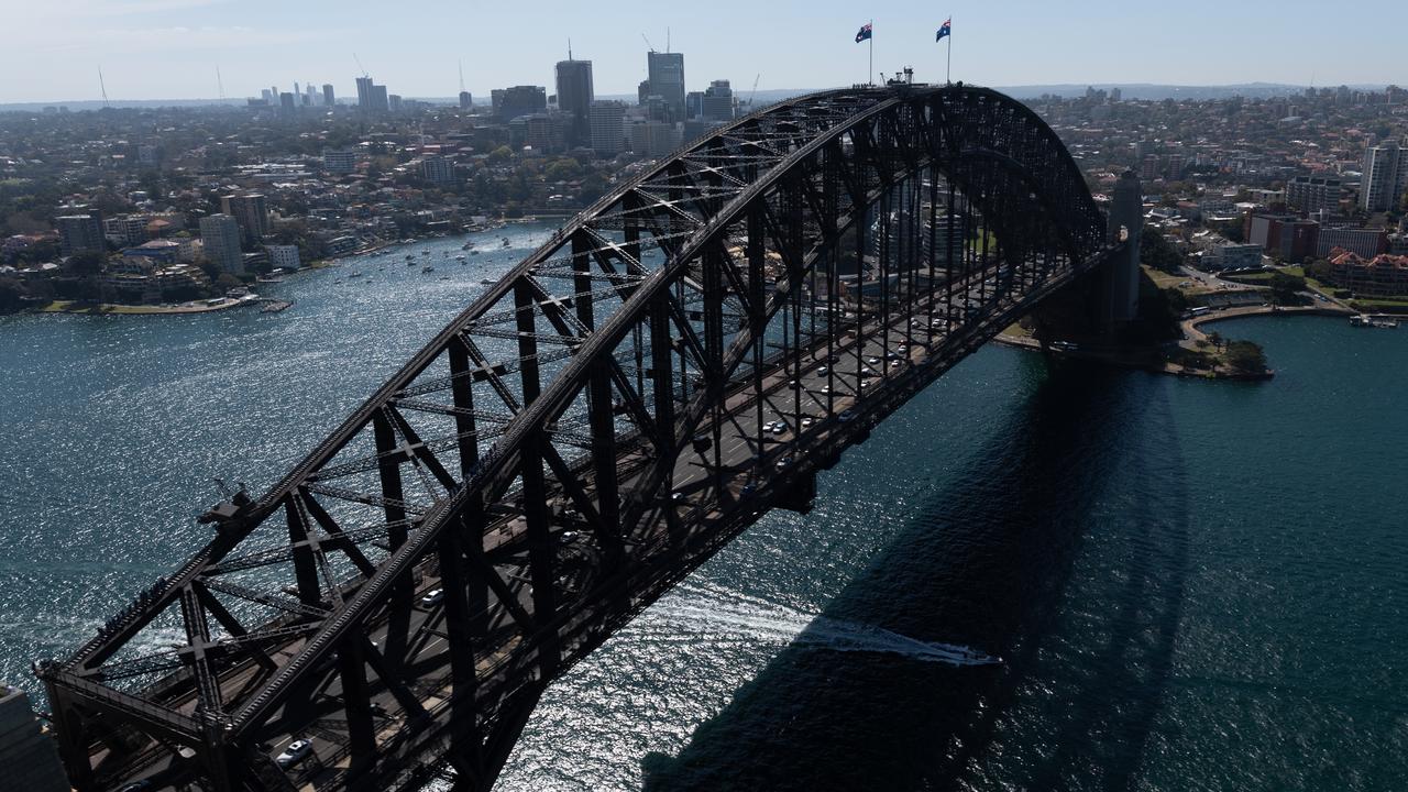 A file photo of the Sydney Harbour Bridge