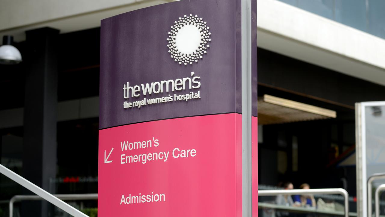Hospital signage (file)