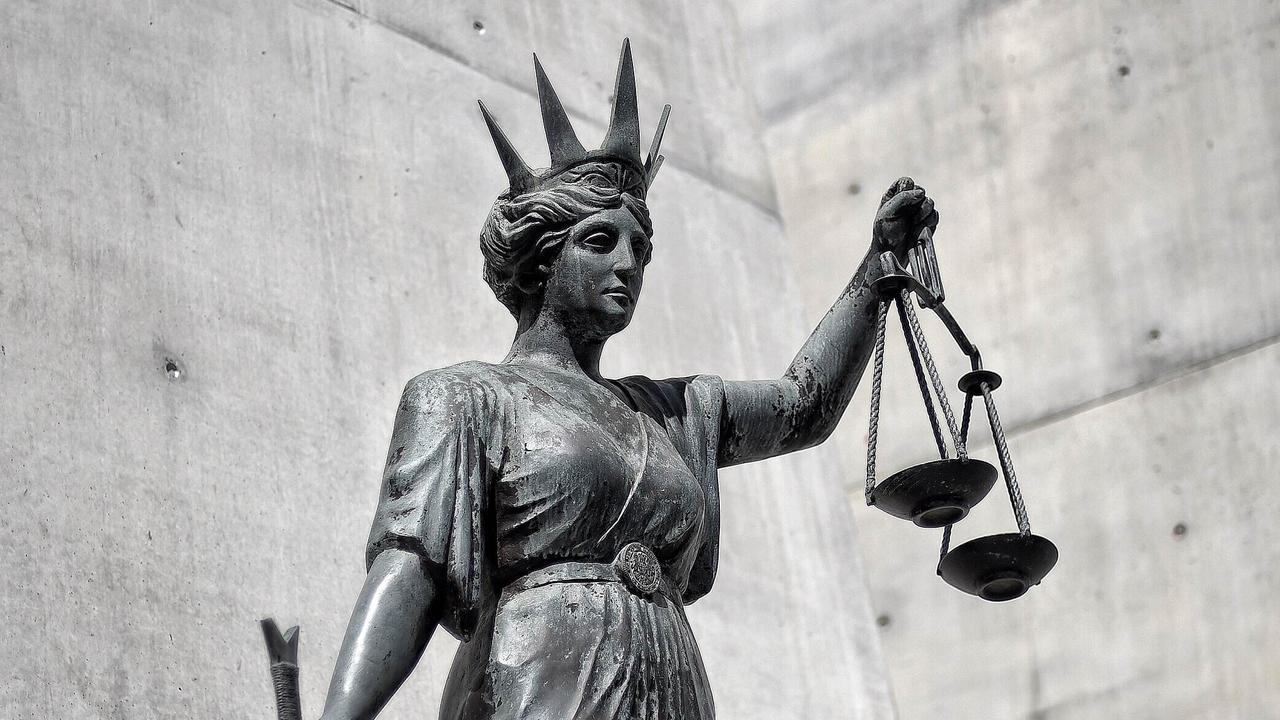 Justice statue