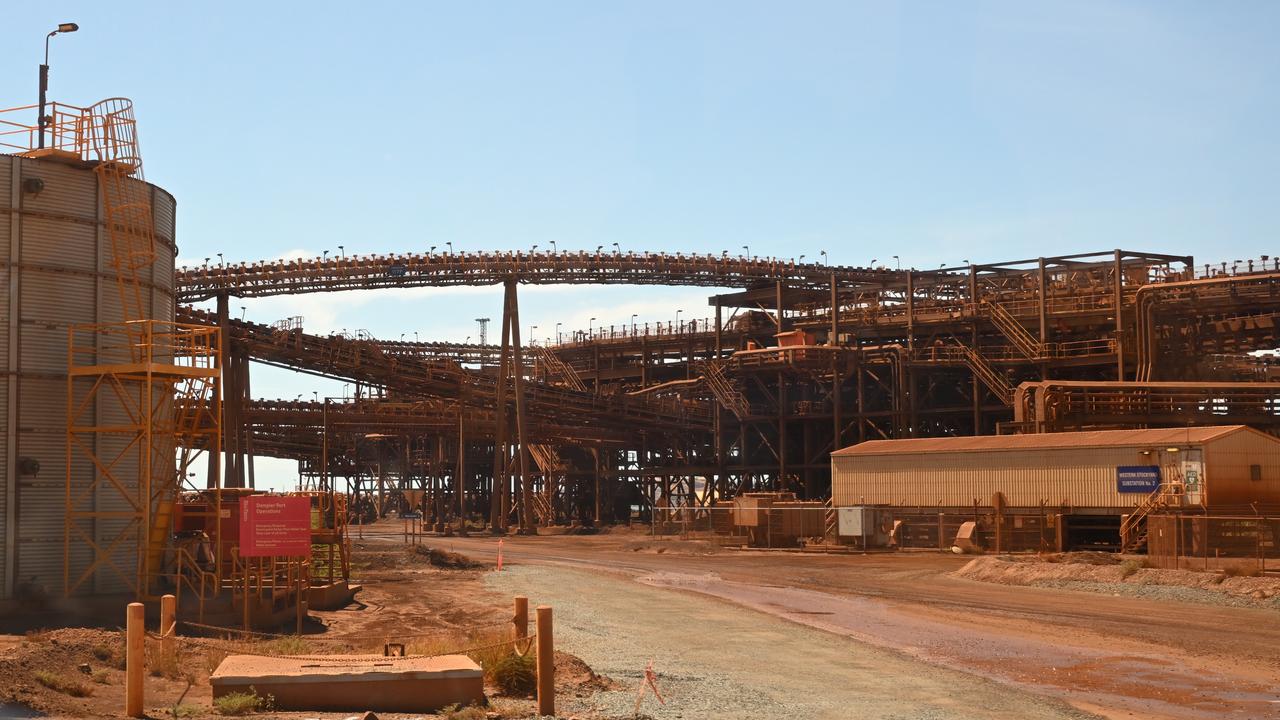 Rio Tinto's Dampier Port.