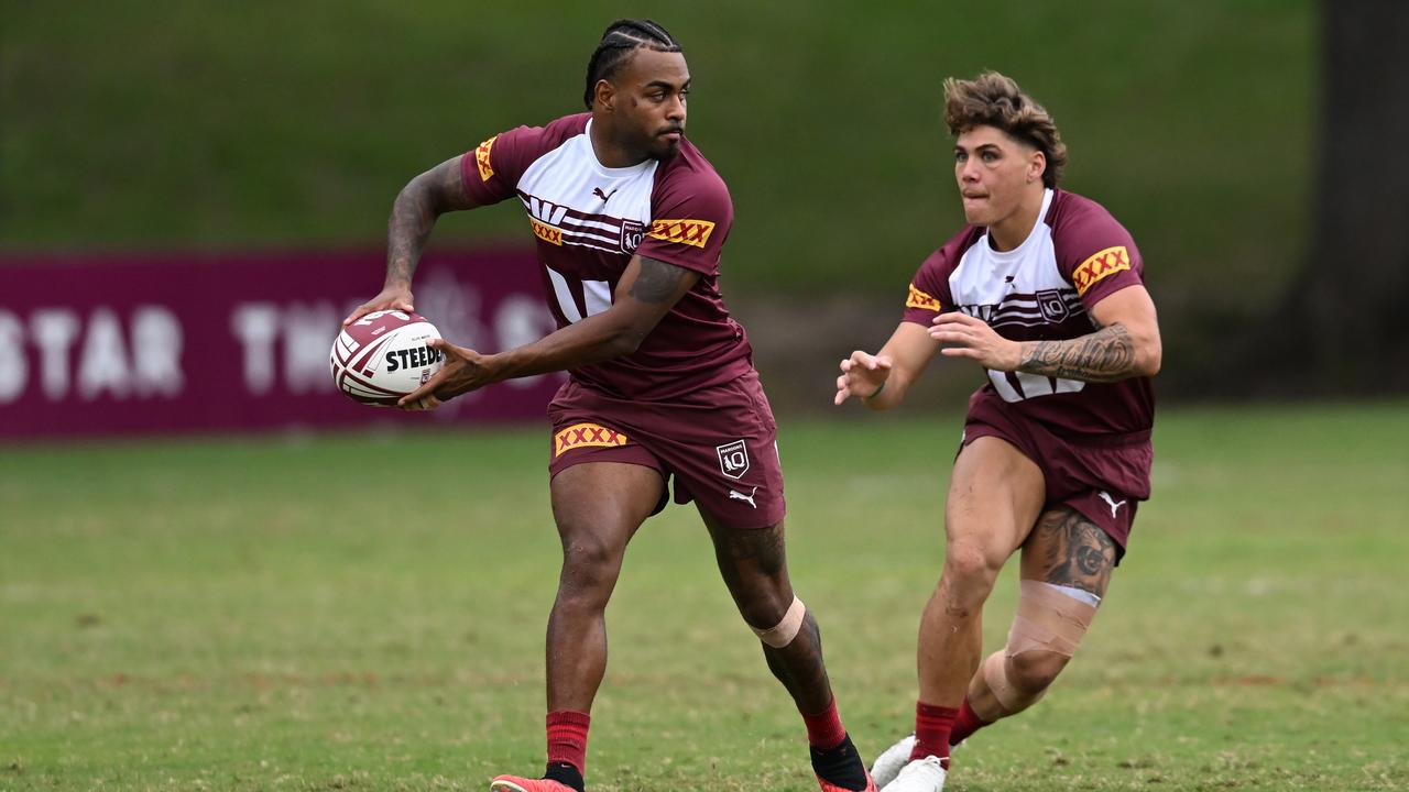 (L-R) Ezra Mam and Reece Walsh.