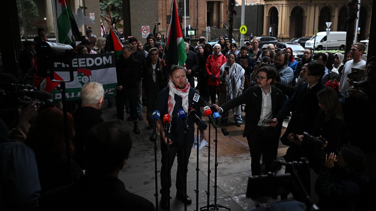 Palestinian Harbour Bridge Protest organiser Josh Lees