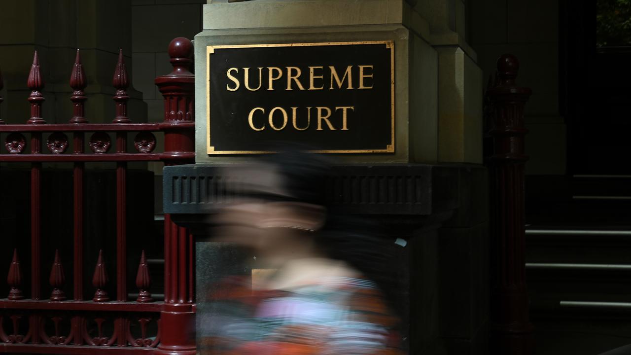 Court signage (file)