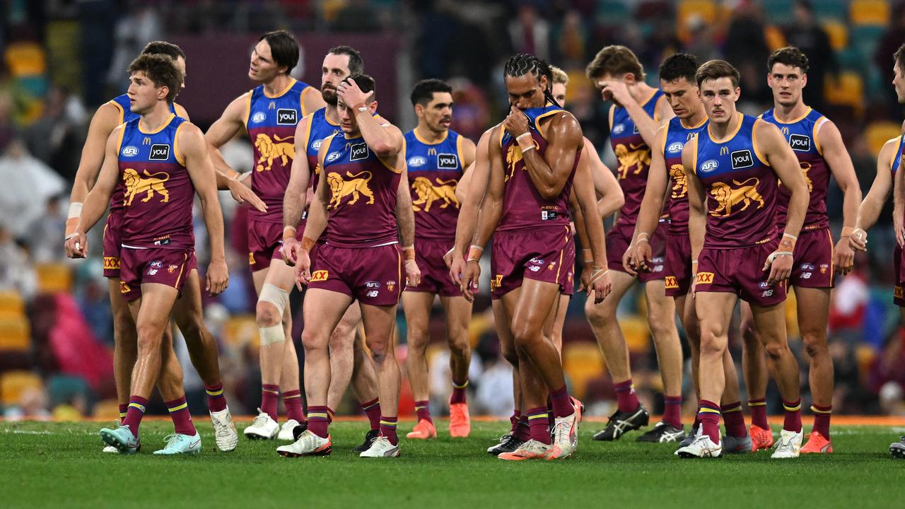 Lions players.