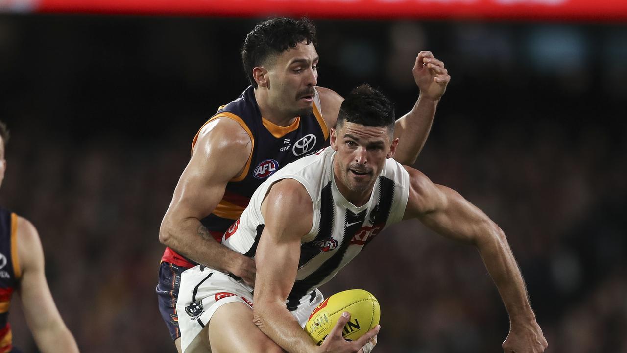 (L-R) Izak Rankine and Scott Pendlebury.