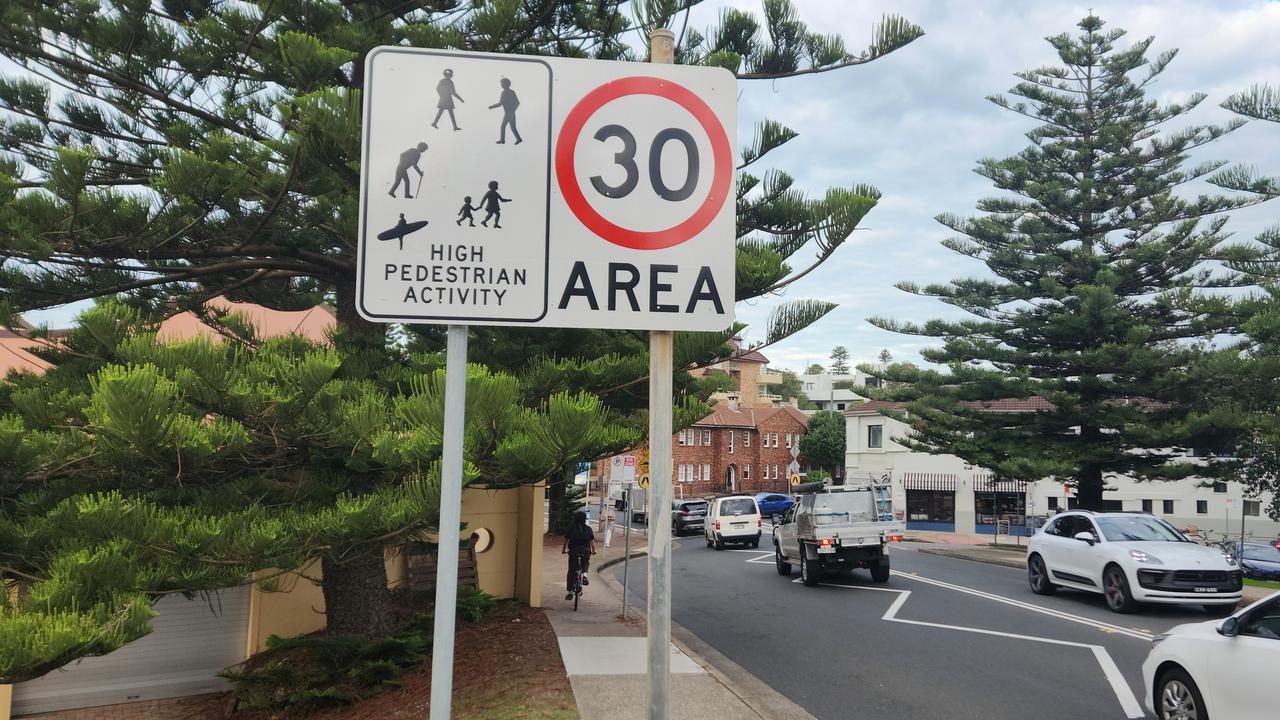 Speed sign