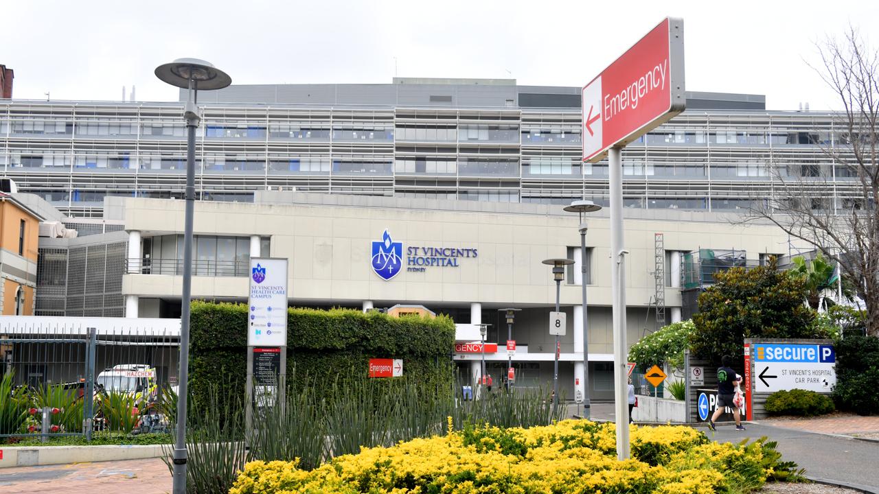 St Vincent's Hospital (file)