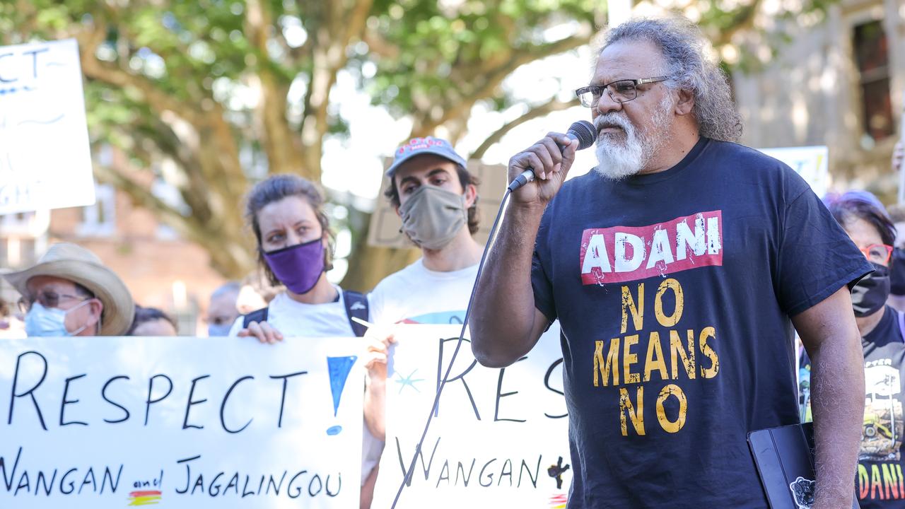 Tribal leader Adrian Burragubba (file image)