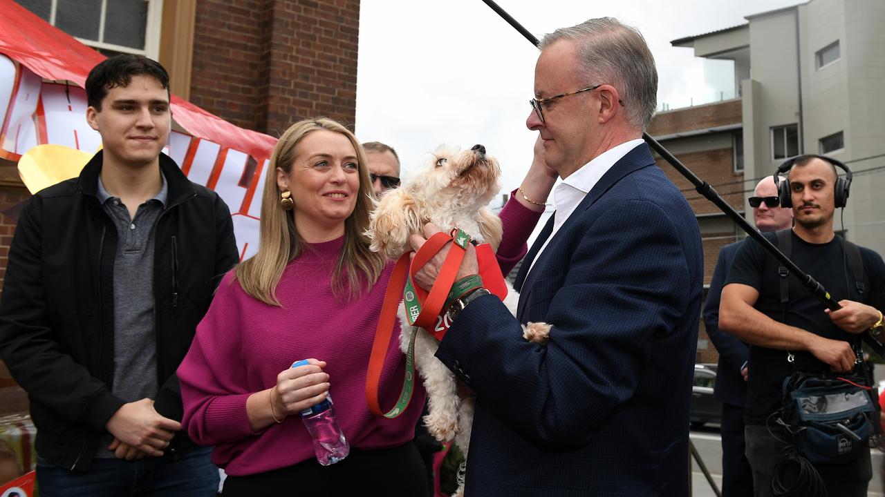 Anthony Albanese and Jodie Haydon (file image)