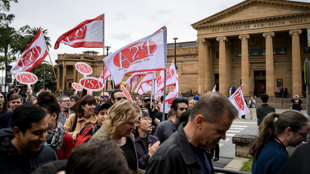 Art Gallery of NSW staff strike