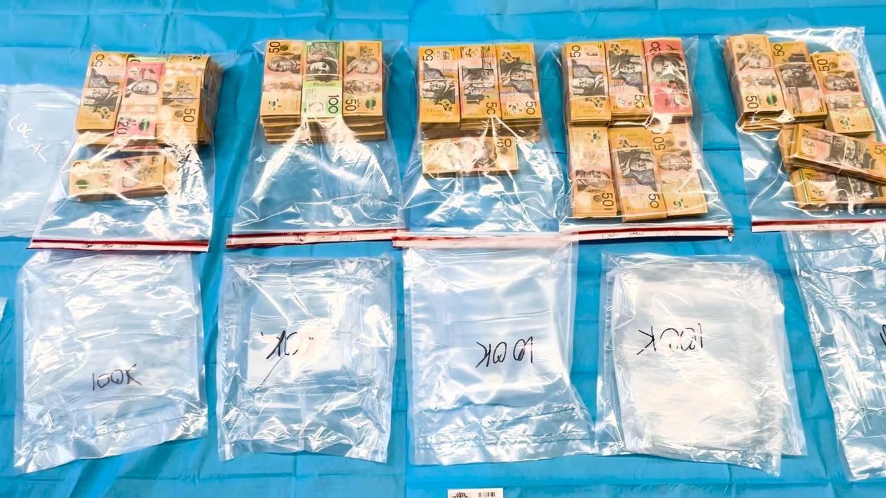Cash seized