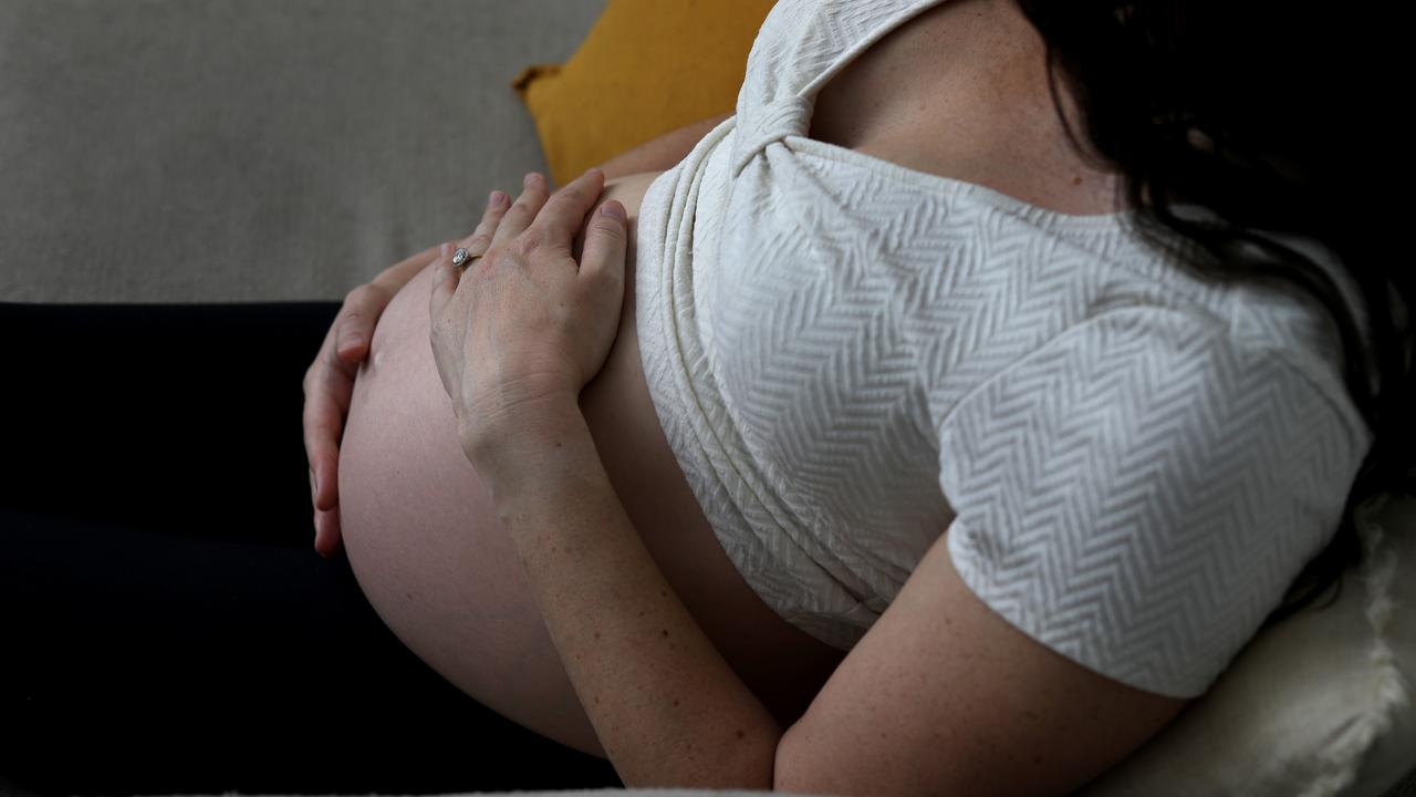 A pregnant woman (file image)