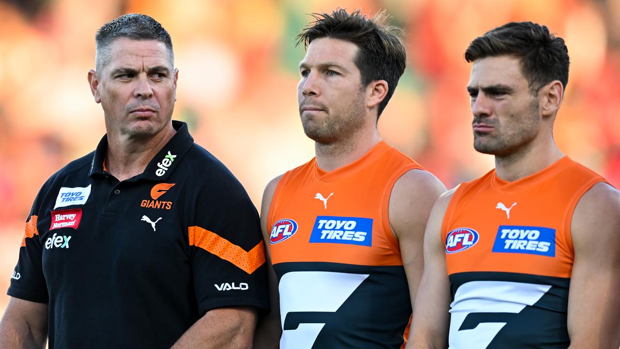 Coach Adam Kingsley is looking to Toby Greene.