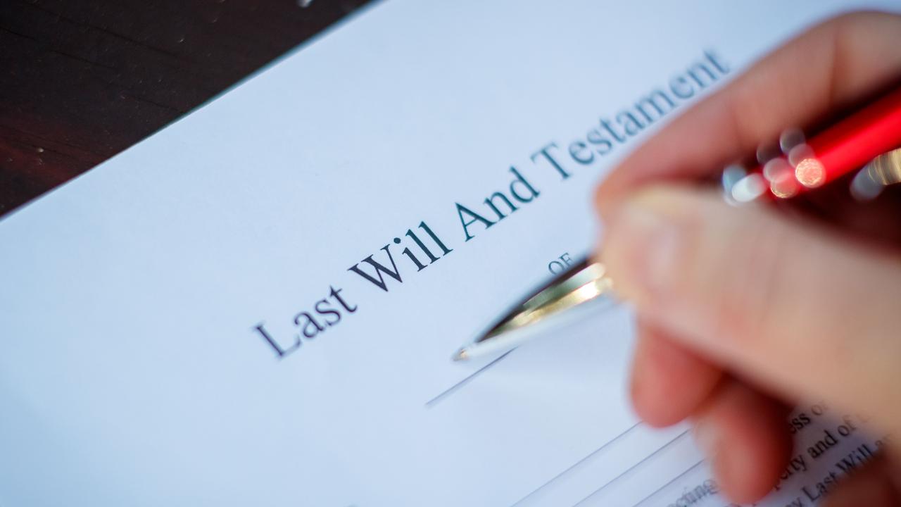 A Last Will and Testament document