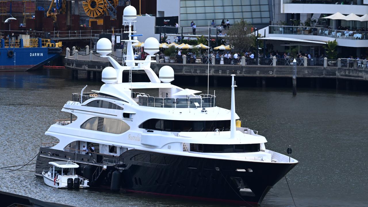 Clive Palmer's superyacht