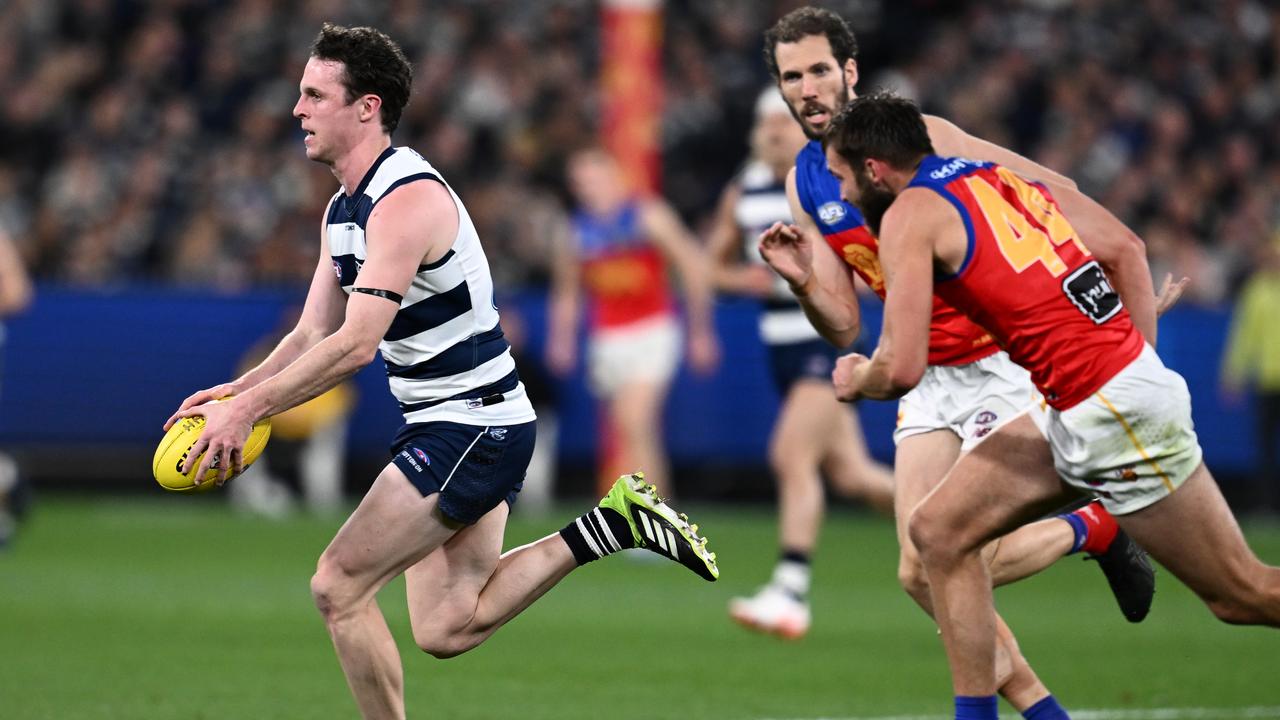 Max Holmes on the ball